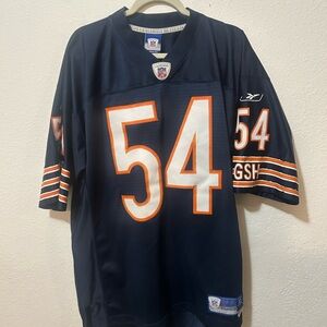 Vintage Brian Urlacher Reebok jersey Bears XL